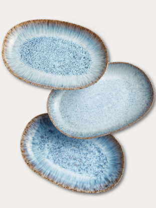 Imagem de Travessa Azul Sarapintada