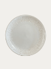 Imagem de Prato Raso Branco Riscas