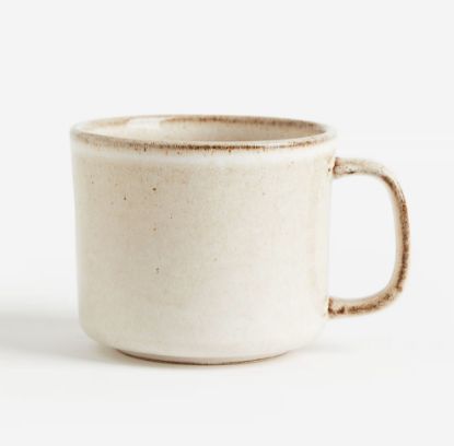 Imagem de Caneca Bege Brilhante