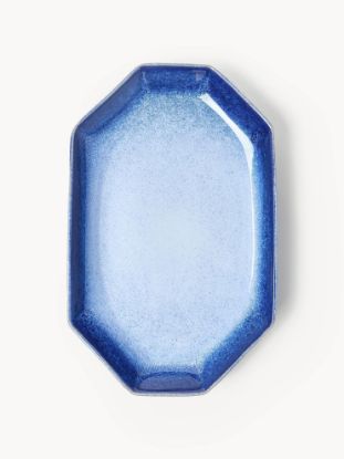 Imagem de Travessa Octógonal Azul