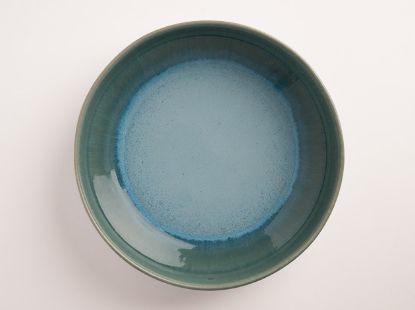 Imagem de Prato Sopa Bowl Azul Água