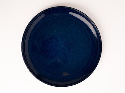 Imagem de Prato Raso Azul Petróleo