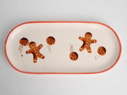 Imagem de Travessa Oval Bolachinhas