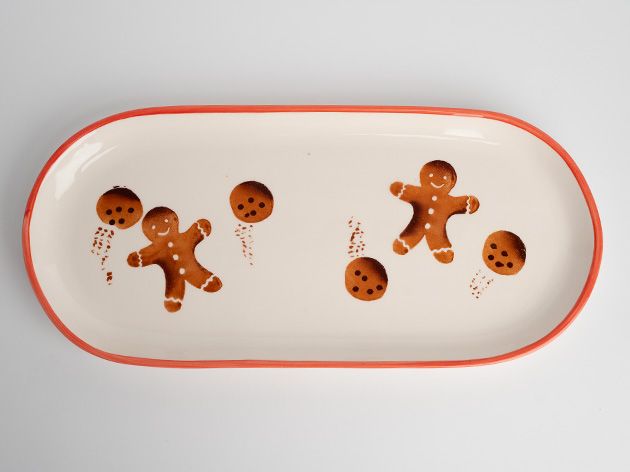 Imagem de Travessa Oval Bolachinhas