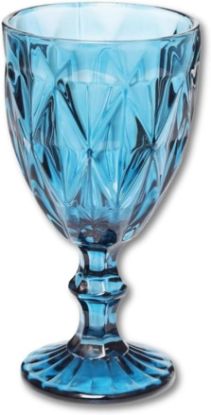 Imagem de Copo Vinho Vidro Azul