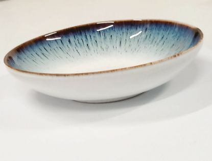 Imagem de Prato Sopa Azul Sarapintado