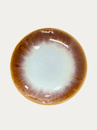 Imagem de Prato Sopa Castanho Mel